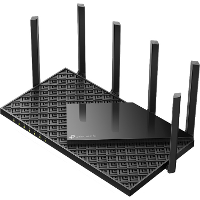 TP Link Archer AXE75 AXE5400 tri band gigabit wifi 6E router