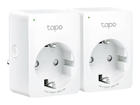 TP LINK Tapo P100(2 pack) Tapo P100 Draadloze schakelaarset Bluetooth 2 delig