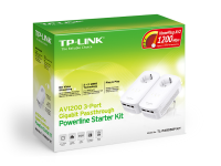 TP LINK TL PA8030P KIT Powerline starterkit 1.3 Gbit/s