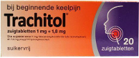 Trachitol Zuigtabletten   bij beginnende keelpijn