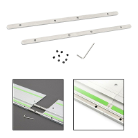 Track Saw Geleiderailconnector Kit voor het maken van lange sneden op Makita Festool Guide Rail