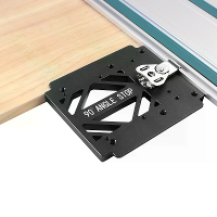 Trackzaag Vierkante Gids 90 Graden Hoekstop Gidsrail Klem voor Festool Trackzaag Gidsrail