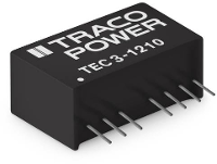 TracoPower DC/DC converter, print 24 V/DC 250 mA 3 W Aantal uitgangen: 1 x Inhoud 10 stuk(s)