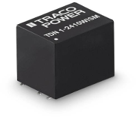 TracoPower TDN 1 1222WISM DC/DC converter, print 12 V/DC +12 V/DC,  12 V/DC 45 mA 1 W Aantal uitgangen: 2 x Inhoud 1 stuk(s)
