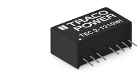 TracoPower TEC 2 1215WI DC/DC converter, print 12 V/DC 83 mA 2 W Aantal uitgangen: 1 x Inhoud 1 stuk(s)