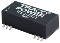 TracoPower TES 3 1222 DC/DC converter, SMD 12 V/DC 5 V/DC 125 mA 3 W Aantal uitgangen: 2 x Inhoud 1 stuk(s)