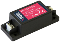 TracoPower TPP 15 136 J Schakelnetvoedingsmodule 36 V/DC 0.41 A 15 W
