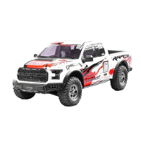Traction Hobby KM 1/8 2.4G 4WD voor Ford F150 RC Auto Rots Kruiper Off Road Klimmen Pickup Truck Differentieel Vergrende