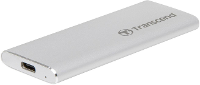 Transcend ESD240C 120 GB Externe SSD harde schijf USB C Zilver TS120GESD240C