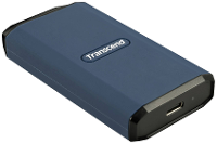 Transcend ESD410C 1 TB Externe SSD harde schijf USB C Donkerblauw TS1TESD410C