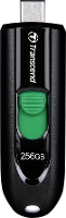 Transcend JetFlash 790C USB stick 256 GB Zwart TS256GJF790C USB C 3.2 Gen 1