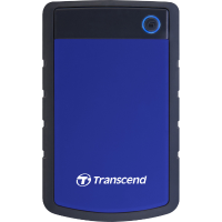 Transcend StoreJet 25H3B 2 TB TS2TSJ25H3B, Micro USB B 3.2 (5 Gbit/s)
