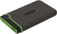 Transcend StoreJet® 25M3S Slim 1 TB Externe harde schijf (2,5 inch) USB A 3.1 Gen 1 IJzergrijs TS1TSJ25M3S