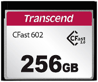 Transcend TS256GCFX602 CFast kaart Industrial 256 GB