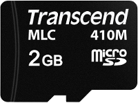 Transcend TS2GUSD410M microSD kaart Industrial 2 GB Class 10 UHS I