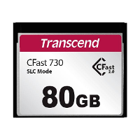 Transcend TS80GCFX730 CFast kaart Retail 80 GB