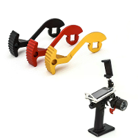 Transmitter CNC Aluminium Legering Stuurwiel Trigger Adapter Handwiel Eenhandige Bediening Verstelbare Accessoire voor F