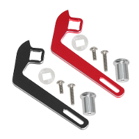 Transmitter CNC aluminiumlegering stuurwiel trigger één hand bedieningsadapter voor TRAXXAS TRX4 MAXX UDR radiocontrolle