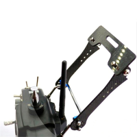 Transmitter Support Holder Mount Foldable Monitor Bracket For Futaba Radiolink Jr Frsky Transmitter