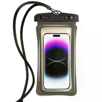 Transparante Airbag Waterdichte Telefoontasje met Aanraakscherm en Lanyard, Zekere Zak voor Zwemmen & Duiken voor Mobiel