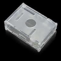 Transparent Clear Acrylic Case Shell Enclosure Box For Raspberry Pi B