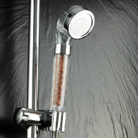 Transparent Healthy Negative Ion Spa Filtered Shower Head