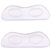 Transparent Silicone Heel Pad Cushion Foot Care Shoe Pads Insoles