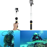 Transparent Telescopic Evo Pole Floating Camera Arm For Gopro Hero 2 3 3 Plus 4 Xiaomi Yi Sj4000 Sj5000 Sjcam