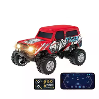 TRASPED HG4 163 HG4 164 RTR 1/64 2.4G RWD Mini Alloy RC Auto Off Road Klimwagen Ondersteuning App Afstandsbediening Drie