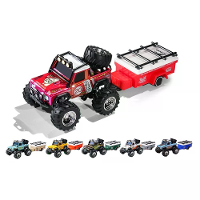 TRASPED HG4 335 RTR 1/64 2.4G RWD Mini Alloy RC Auto Cyber Off Road Klimtruck Coole Uiterlijk LED Licht Schokabsorptie O