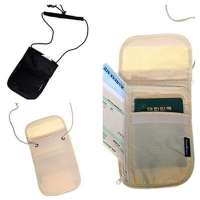 Traveling Neck Purse Money Cards Neck Storage Bag Pouch