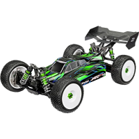 Traxxas JATO 4x4 VXL 4S Groen Brushless 1:8 RC auto Elektro Buggy 4WD RTR 2,4 GHz
