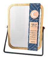 Treffina Bamboe Make up spiegel 3x Vergroot