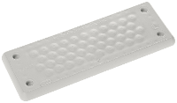 Trelleborg MH 24 F 42 1 LIGHT GREY UL94 V 0 IP65 TPE Screw TPE Grijs 1 stuk(s)