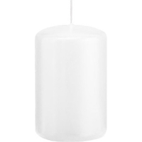 Cilinderkaars/stompkaars   wit   5 x 8 cm   18 branduren
