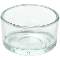 Trend Candles theelichthouder   glas   transparant   4x3 cm   waxinelicht