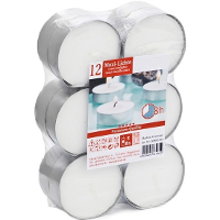 Trend Candles Waxinelichtjes   12x stuks   8 branduren   theelicht