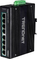TrendNet TI PG80B Industrial Ethernet Switch 10 / 100 / 1000 MBit/s