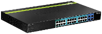 TrendNet TPE 2840WS Netwerk switch 10 / 100 / 1000 MBit/s PoE functie