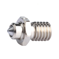 Trianglelab M6 0,4 mm ZS Nozzle Gehard Staal Koperlegering Hoge Temperatuur  en Slijtvast Compatibele modellen V6 Hotend