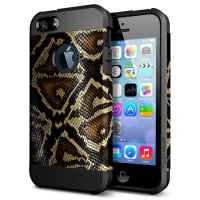 Triangle Serpentine Pattern Shockproof Protective Case For Iphone 5 5s