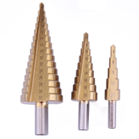 Triangle Shank Step Drill/pagoda Drill/ladder Drill 4 12/4 20/4 32