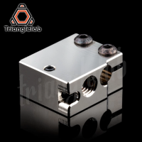 Trianglelab® / Dforce® PT100 vulkaan geplateerd koperen verwarmingsblok voor vulkaan Hotend 3D printer verwarmingsblok v