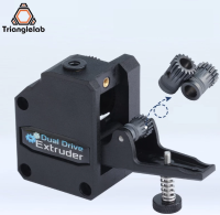 Trianglelab® / Dforce® RNC Nano Coated Gear DDB Extruder V2.1 Bowden Extruder Dual Drive Extruder Voor 3D printer Ender3