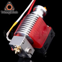 Trianglelab® / Dforce® volledig metalen V6 Hotend 12V/24V Remote Bowen Print J head hotend en koelventilatorbeugel voor