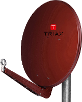 Triax Fesat 85 Hq Satellietschotel 85 Cm Reflectormateriaal: Aluminium Steenrood
