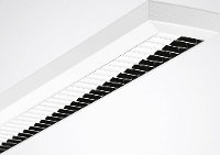 Trilux 6483940 Atirion D L #6483940 LED lamp met rooster 38 W Wit Wit