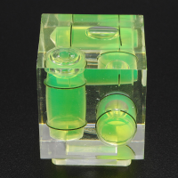 Triple 3 Axis Bubble Spirit Level On Camera Hot Shoe 3d