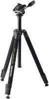 Cullmann Nanomax 480 RW20 Tripod 1/4 inch, 3/8 inch Werkhoogte=19   178.5 Cm Zwart