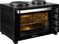 Tristar OV 3670 Mini oven Timerfunctie, Controlelampje, Convectiefunctie 35 l